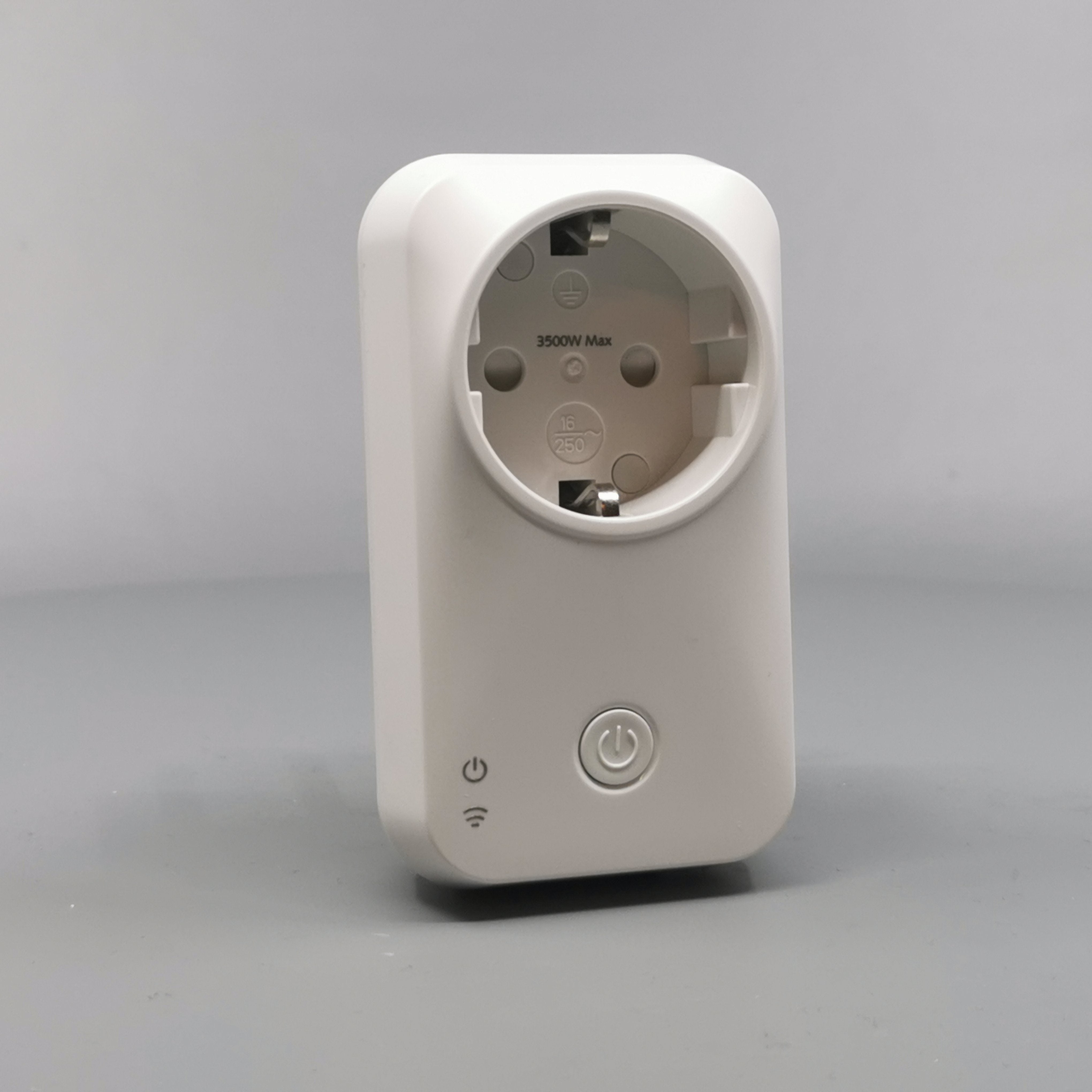 Wi-Fi stikkontakt m. tænd/sluk via smartphone