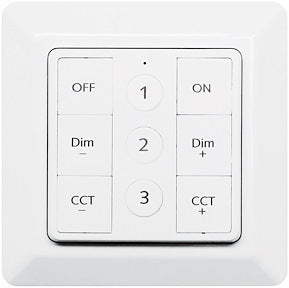 SMART CONNECT RF FJERNBETJENING, ON/OFF/DIM/CCT