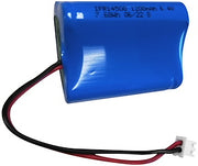 RESERVEBATTERI LIFEPO4, 6,4V, 1200MAH