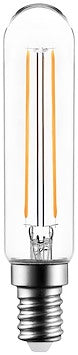 FILAMENT RØRLAMPE LED, KLAR, 4W, E14, 230V, DIM, MB
