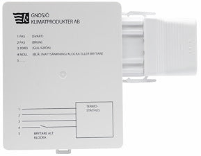 KOBLINGSBOKS FOR OLJEFYLDTE RADIATORER, 400V