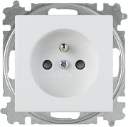 B55 PIN-STIKKONTAKT, MAT HVID