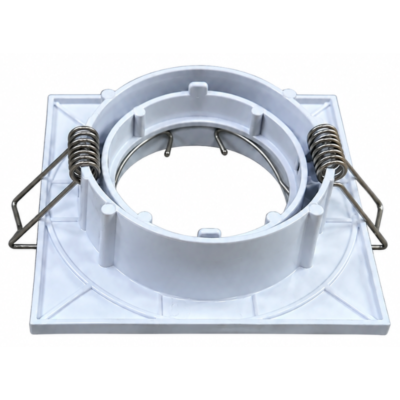 Daxtor High Line 8500 front til downlight – firkantet hvid, 85×85 mm