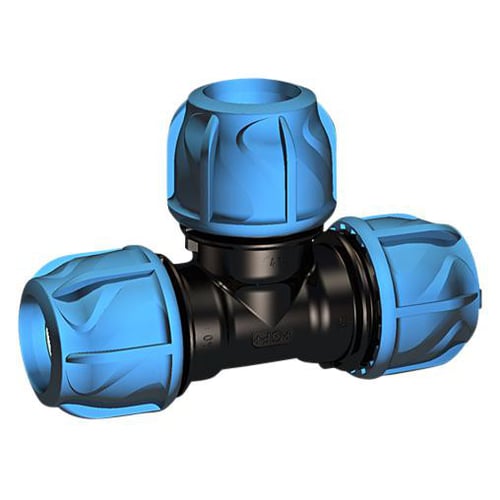 T 90° LIGE IJOINT PP NBR PN16 D50