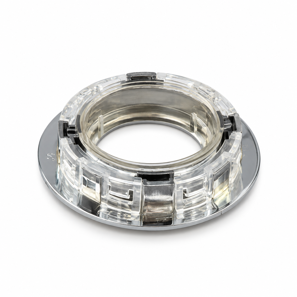 Daxtor Easy 2-Install front til GU10 downlight – blank krom