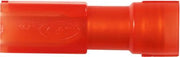 HELISO SPADEMUFFE 0,5-1,5MM² 4,8X0,5 RØD