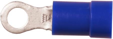 Isoleret ringkabelsko 1,5-2,5 mm² blå M4 - 1 stk.