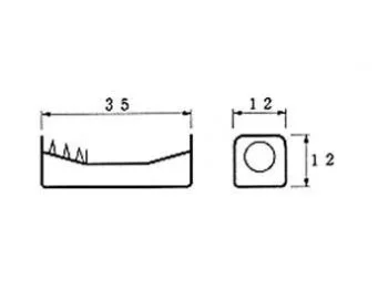 Batteriholder til 1xN bat. (m. loddeflige)