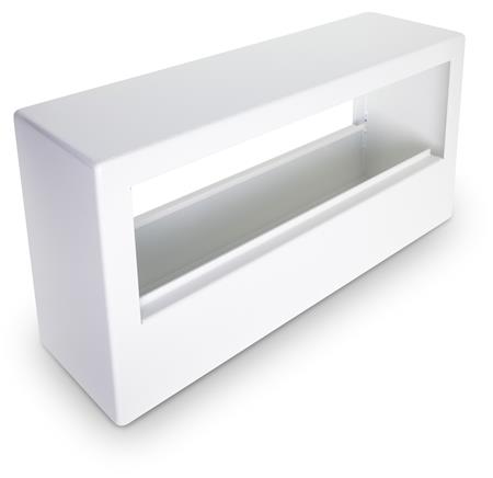 GULVSTANDER POS-10 FOR 10 ENHEDER HVID