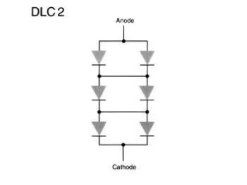 20mm JUMBO LED - 2 pin, Grøn diffus (40mcd)