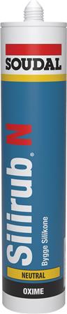 BYGGESILIKONE SILIRUB N TRANSPARE. 310ML