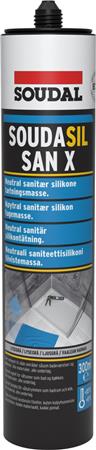 SANITETSSILIKONE FUGEMASSE 300ML LYS GRÅ