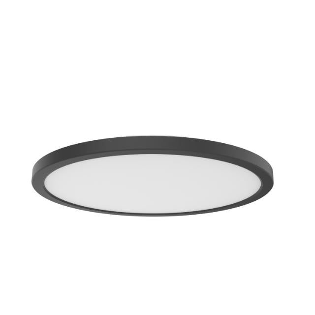 DIOLUM PLF SLIM 18W sort 1300lm 830-860 Ø29cm V2