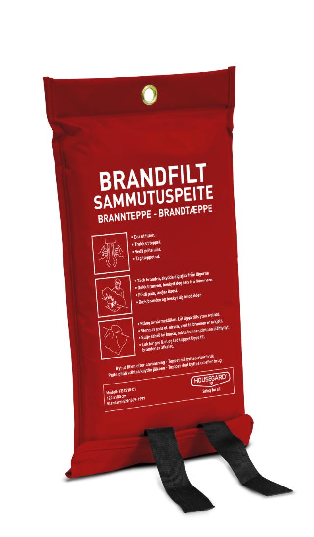 Brandtæppe Housegard FB1218-SC9-C1 120x180cm