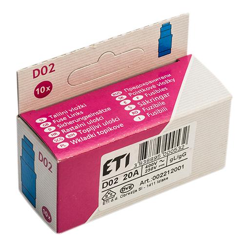 ETI Sikring DO2 20A