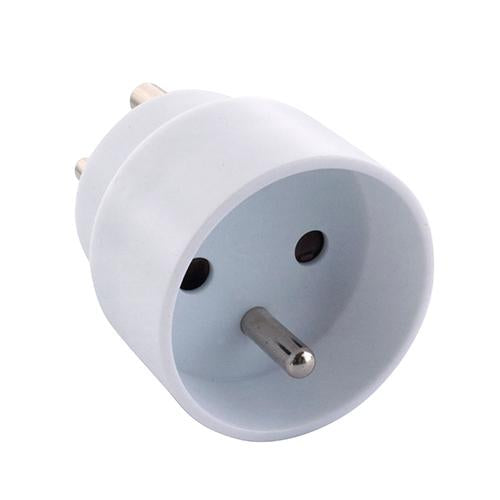 Hybridstikprop, adaptor fra schuko til DK stik