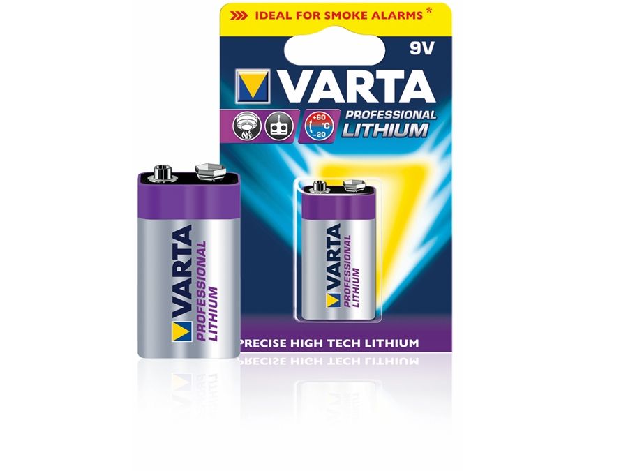 BATTERI PROF LITHIUM 9V BLI 1