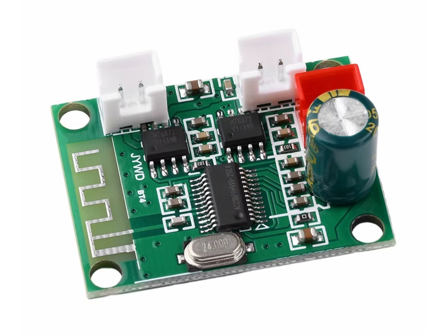 Audio forstærker modul m. Bluetooth modtager - 2 x 3W