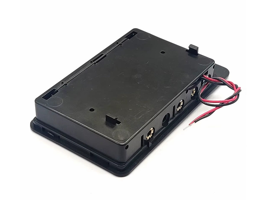 Batteriholder til 6xAA batteri, til panelmontage