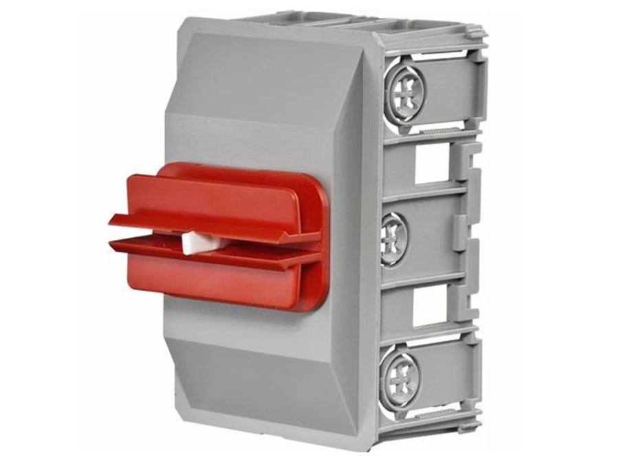 FB60130 Kanaldåse til FUGA udtag, Rød fod