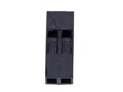 Pin konnektorhus til jumper ledning - 2P 2,54mm (50 stk.)