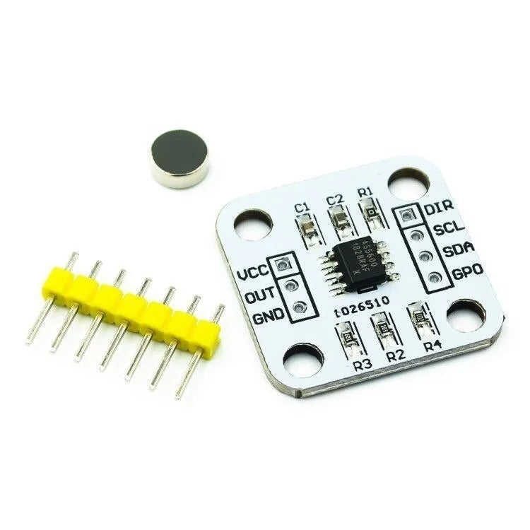 AS5600 Magnetisk Vinkelsensor 12-bit Modul