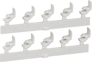 Terminalafdækning til lampe- og komfurudtag (10 stk.)