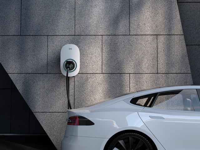 Fullwatt Wallbox EV Lader, 11kW Type 2, Wi-Fi/BT, Hvid