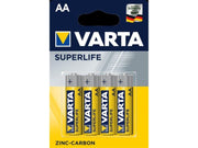 Superlife Brunsten AA/R6 batteri - 1,5V (4 stk.)