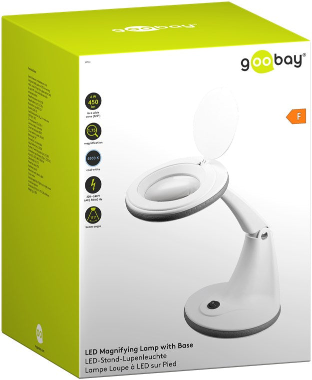 Bord-luplampe - 6W, 3 dioptri, LED
