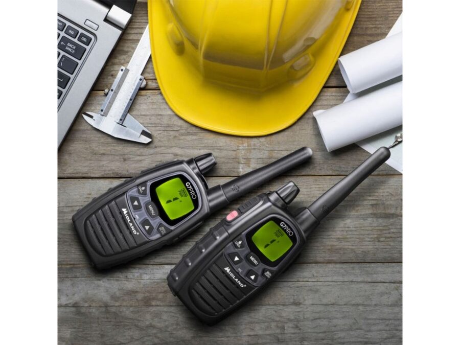 G7 PRO PMR446 håndradio sæt (2 pak inkl. kuffert)