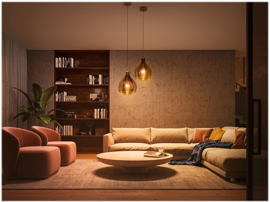 Hue White ambiance Starter Kit - 8W A60 E27 (3 sæt)