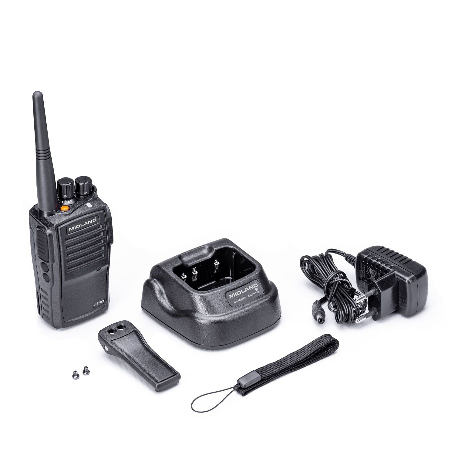 G15 PRO - Prof. PMR446 radio m. Noice Canceling (IP67)