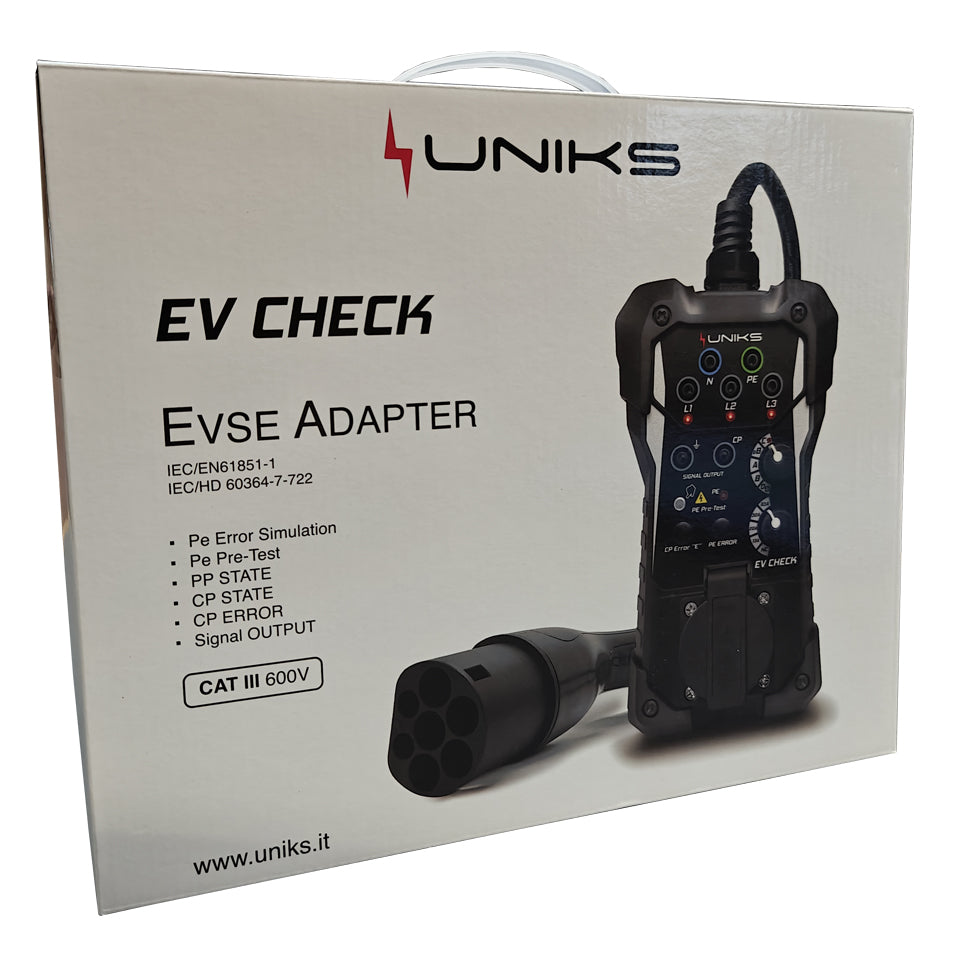 UNIKS EV Check - Testadapter til EV ladestationer
