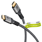 Ultra High Speed HDMI 2.1 Kabel - 8K/60Hz - Grå (2m)