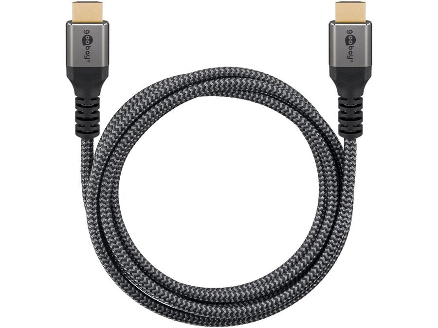 Ultra High Speed HDMI 2.1 Kabel - 8K/60Hz - Grå (2m)