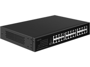 Gigabit Ethernet switch - 24 port 1000Mbps, Metal (skærmet)