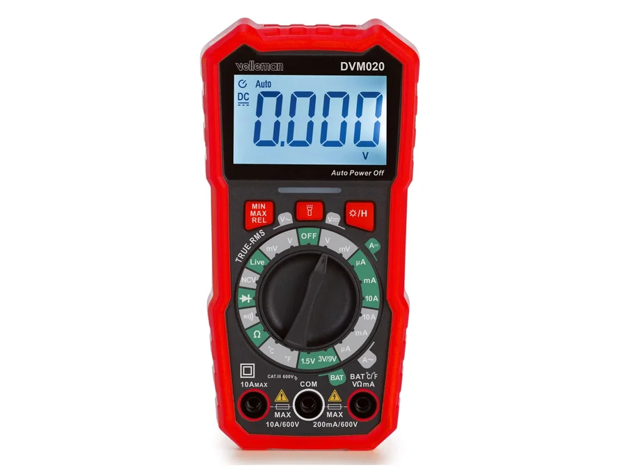 DVM020 Universal rugged true RMS digital multimeter  CAT III