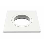 Daxtor Easy 2-Install front til GU10 indbygningsspot – firkantet hvid