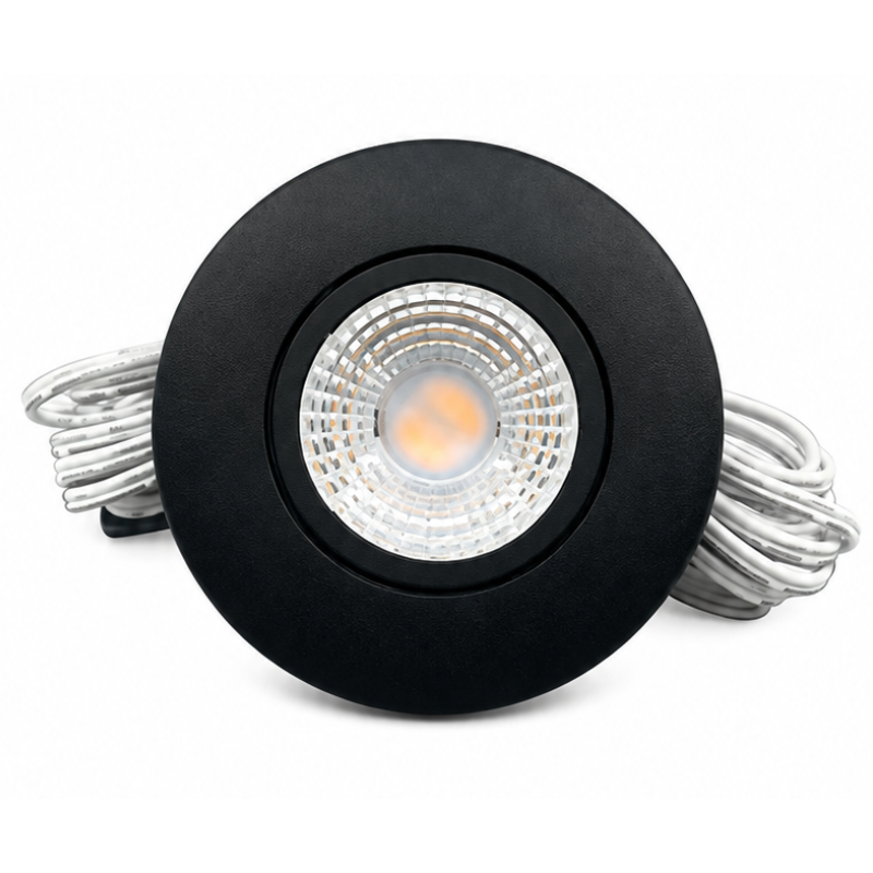 Daxtor Easy 2-Place LED møbelspot 3W 2700K – IP44 – Sort