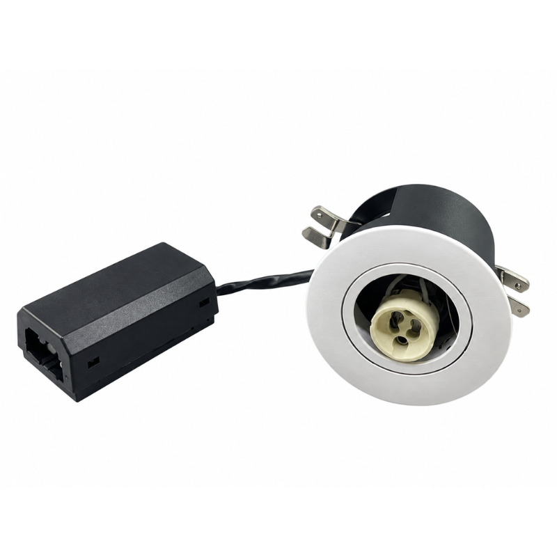 Easy 2-Install 66 GU10 indbygningsspot – hvid