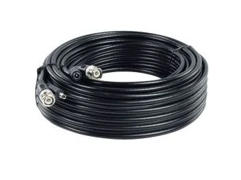 COAX kombikabel - RG59, BNC han/han + DC han/hun (10m)