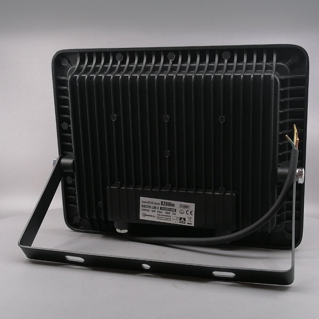 100W LED Projektør 4000K 8200 Lumen (360° frame 14)