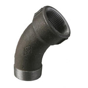 VINKEL SORT MF/NP 45GR 3/4