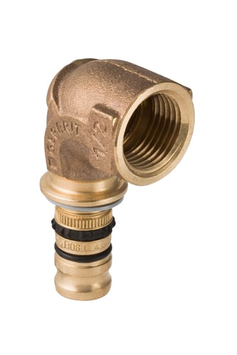 20 mm x 3/4" Overgangsvinkel muffe Mepla