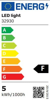 5 stk. RGBW LED Pære - 4,8W, RF fjernbetjening, dæmpbar, E14 fatning - 470lm, RA80