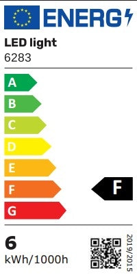 Spectrum 6W LED pære - GU10, 230V, matteret hvid plast
