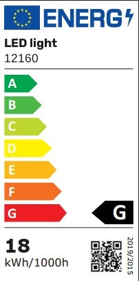 25x 120cm LED rør - Glas, 18W, Spectrum, 230V, 1850lm, RA80