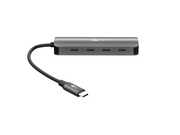 Slim 4-Port USB Hub - USB-C til USB-C, 10Gbit/s