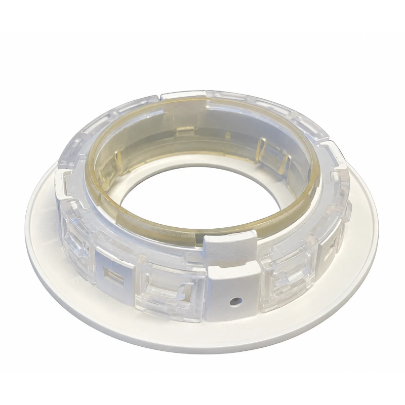 DAXTOR EXO GU10 spotfront, hvid, IP44, kipbar 25°